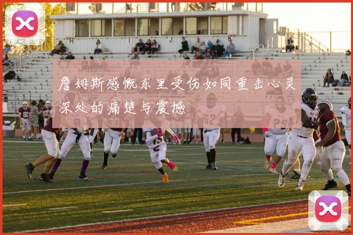 詹姆斯感慨东里受伤如同重击心灵深处的痛楚与震撼