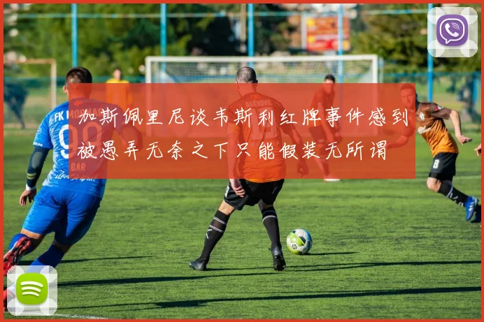 加斯佩里尼谈韦斯利红牌事件感到被愚弄无奈之下只能假装无所谓